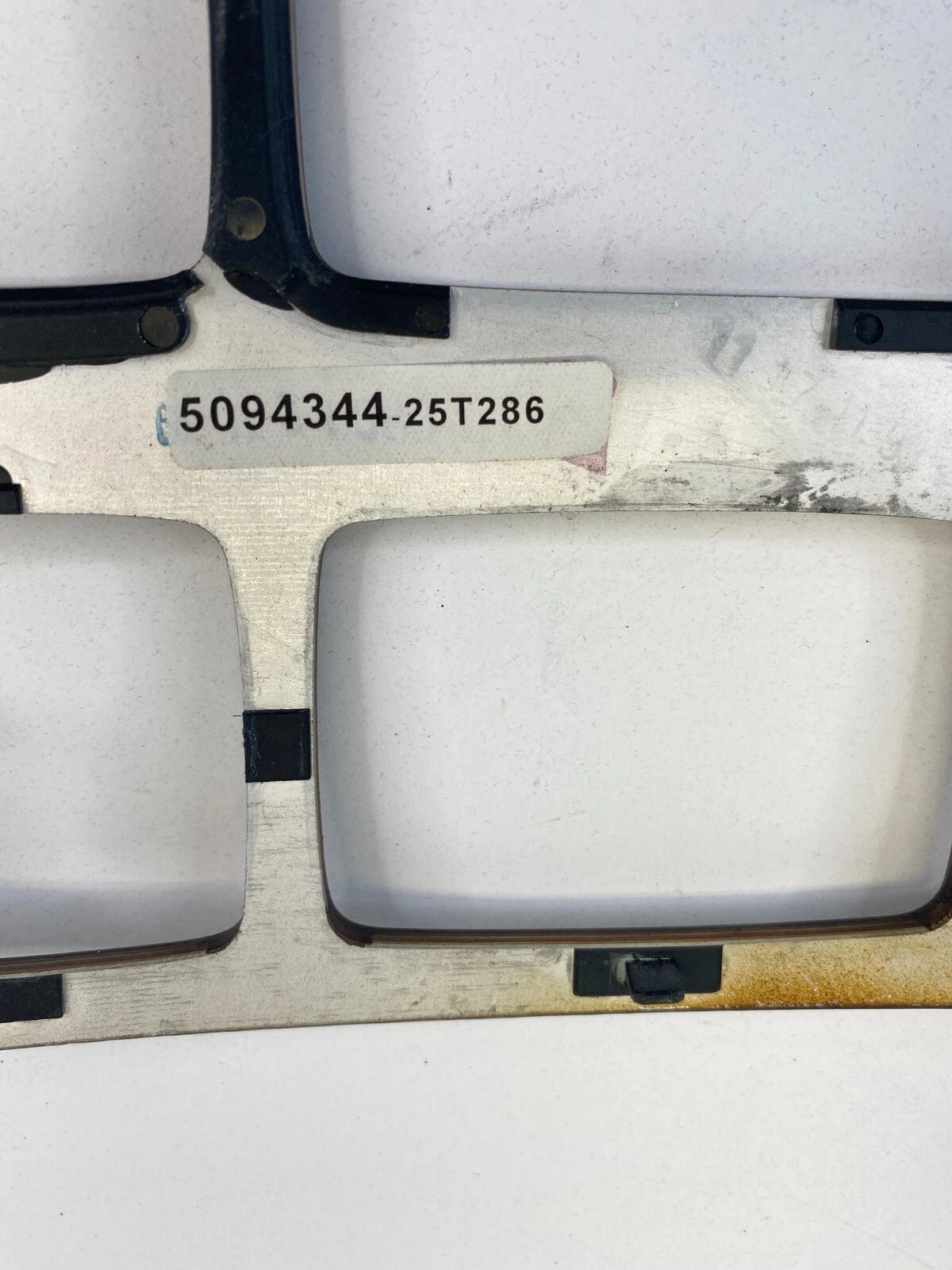 2000-2002 MERCEDES-BENZ S500 CENTER DASH RADIO AC CLIMATE CONTROL BEZEL TRIM OEM