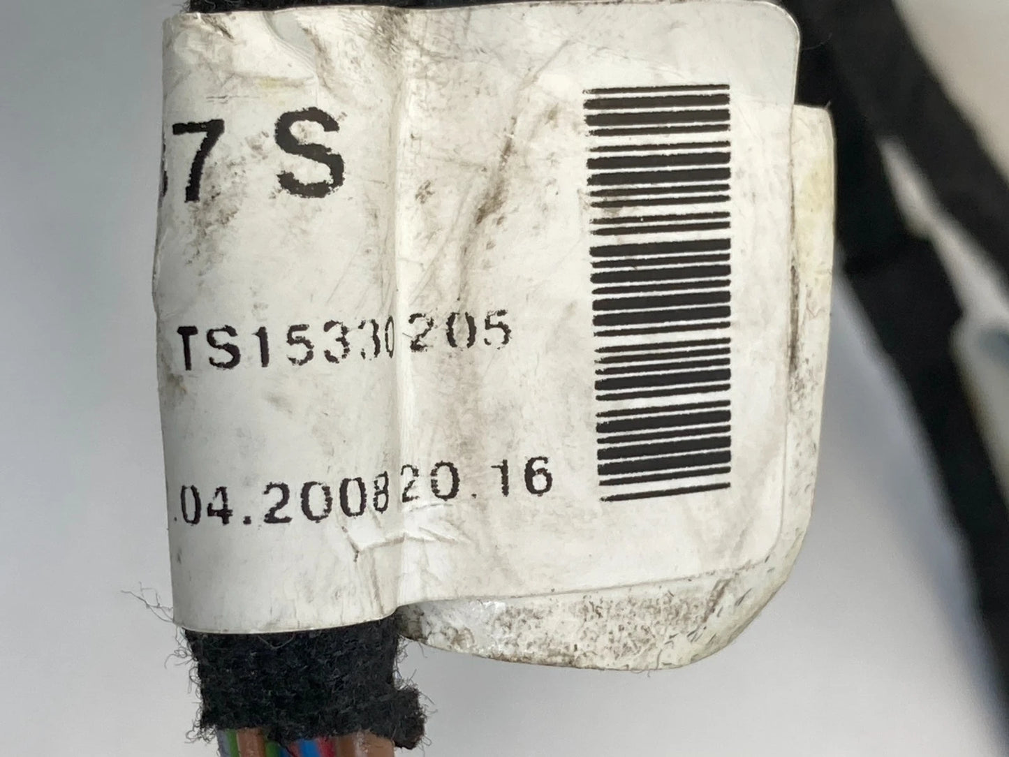 05 06 07 08 AUDI A6 REAR LEFT SIDE DOOR WIRING WIRE HARNESS 4F1-971-687 OEM