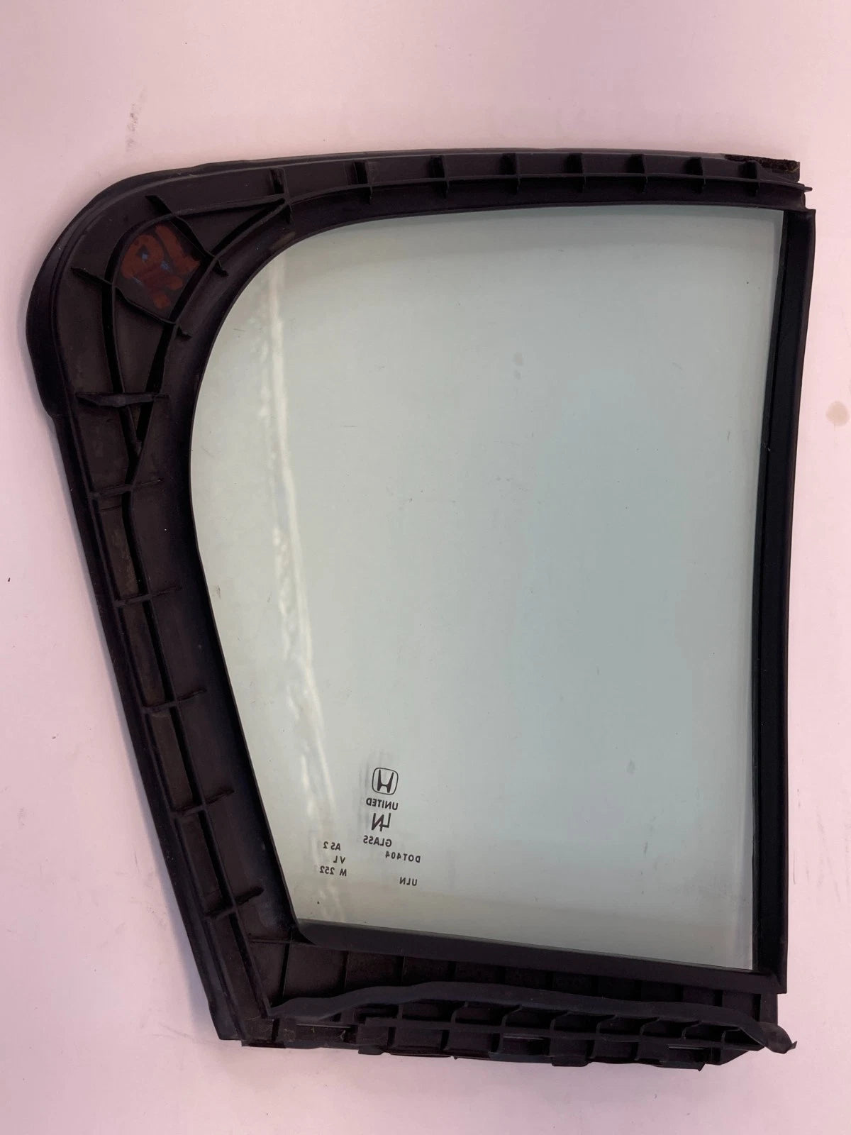 2008-2012 Honda Accord Rear Left Door Quarter Vent Window Glass 73491-TA5 OEM