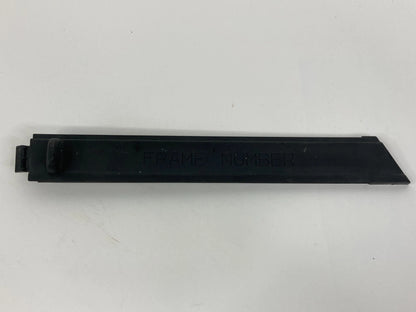 2006-2011 HONDA CIVIC FRAME NUMBER LID COVER TRIM BEZEL 74205-SNA-A002 OEM