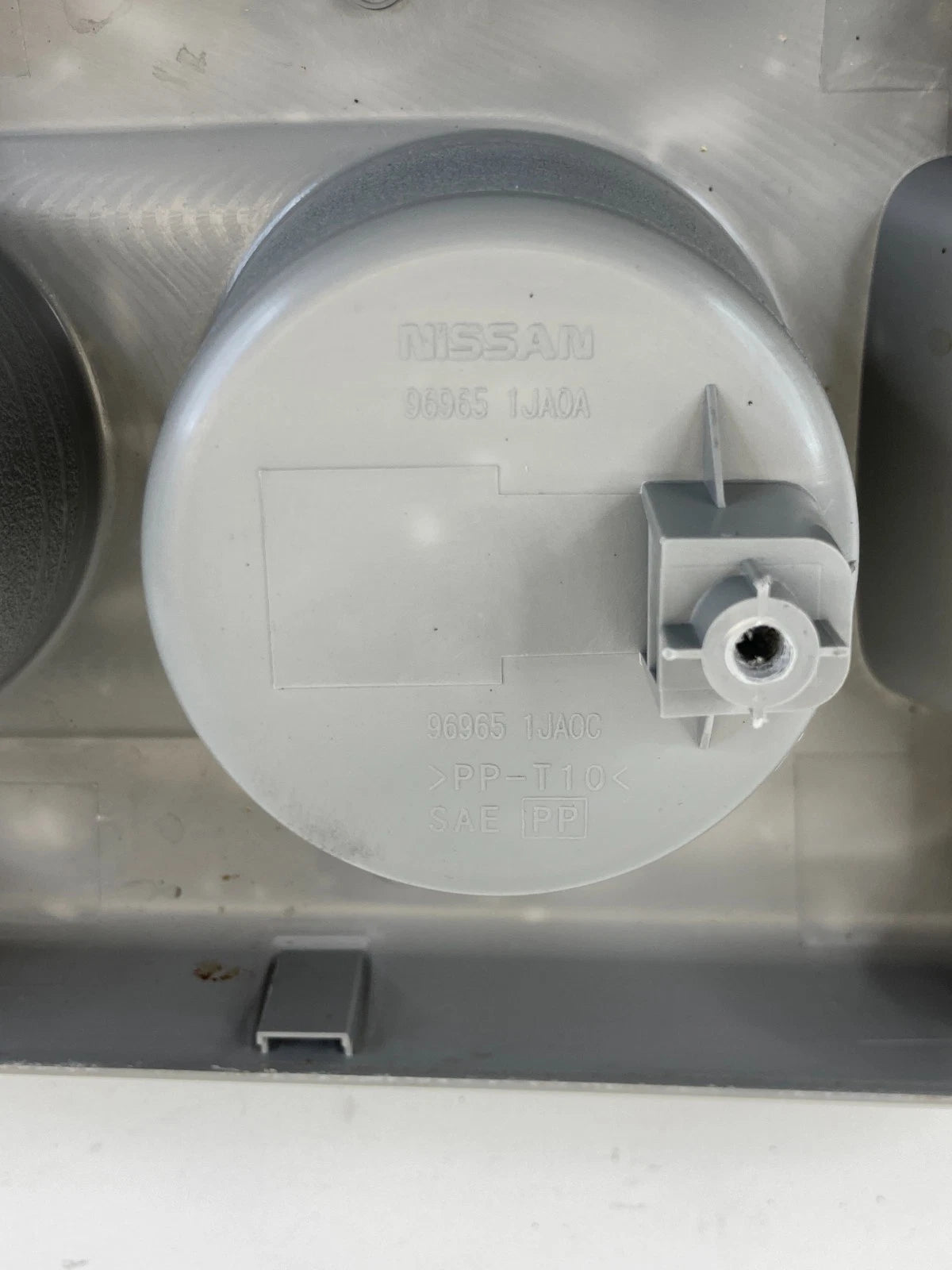 2011-2017 Nissan Quest 2nd Row Center Lower Floor Console Cup Holder 96965-1JA0A