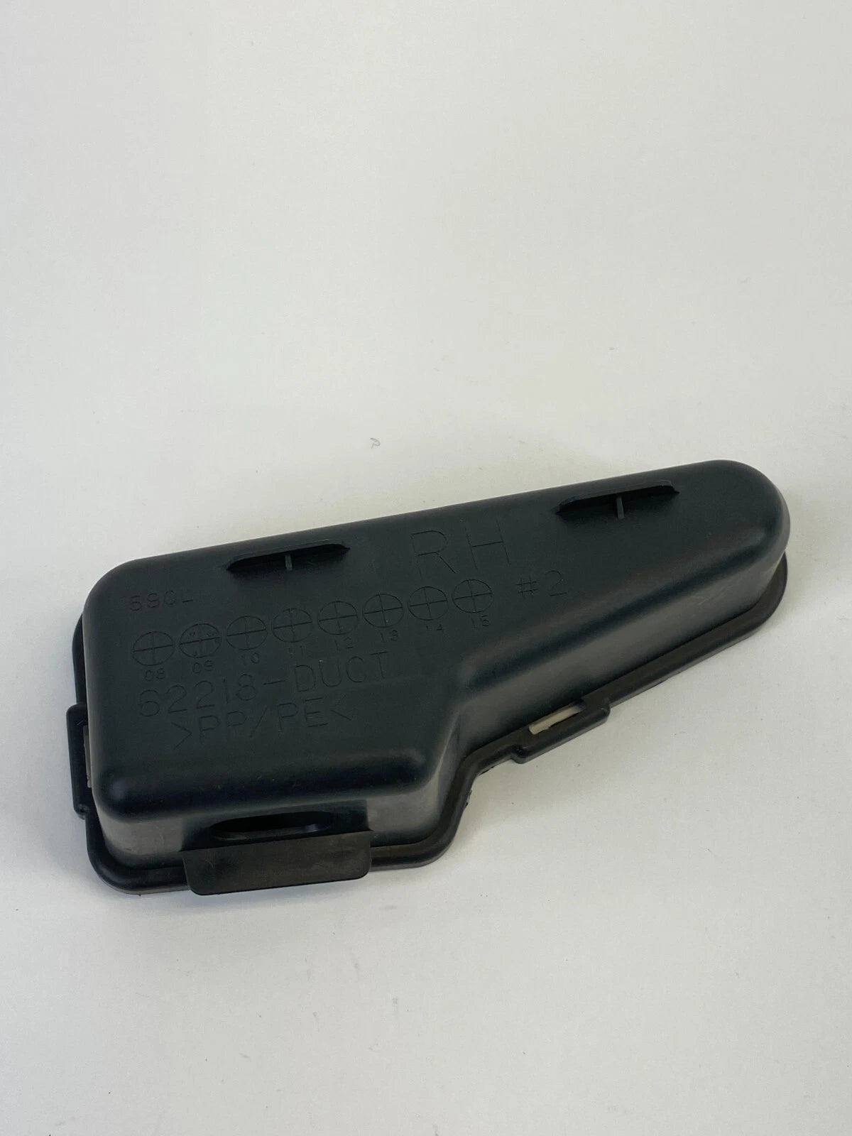 2010-2015 TOYOTA PRIUS FRONT VENT PILLAR COVER TRIM PANEL 62218-DUCT OEM