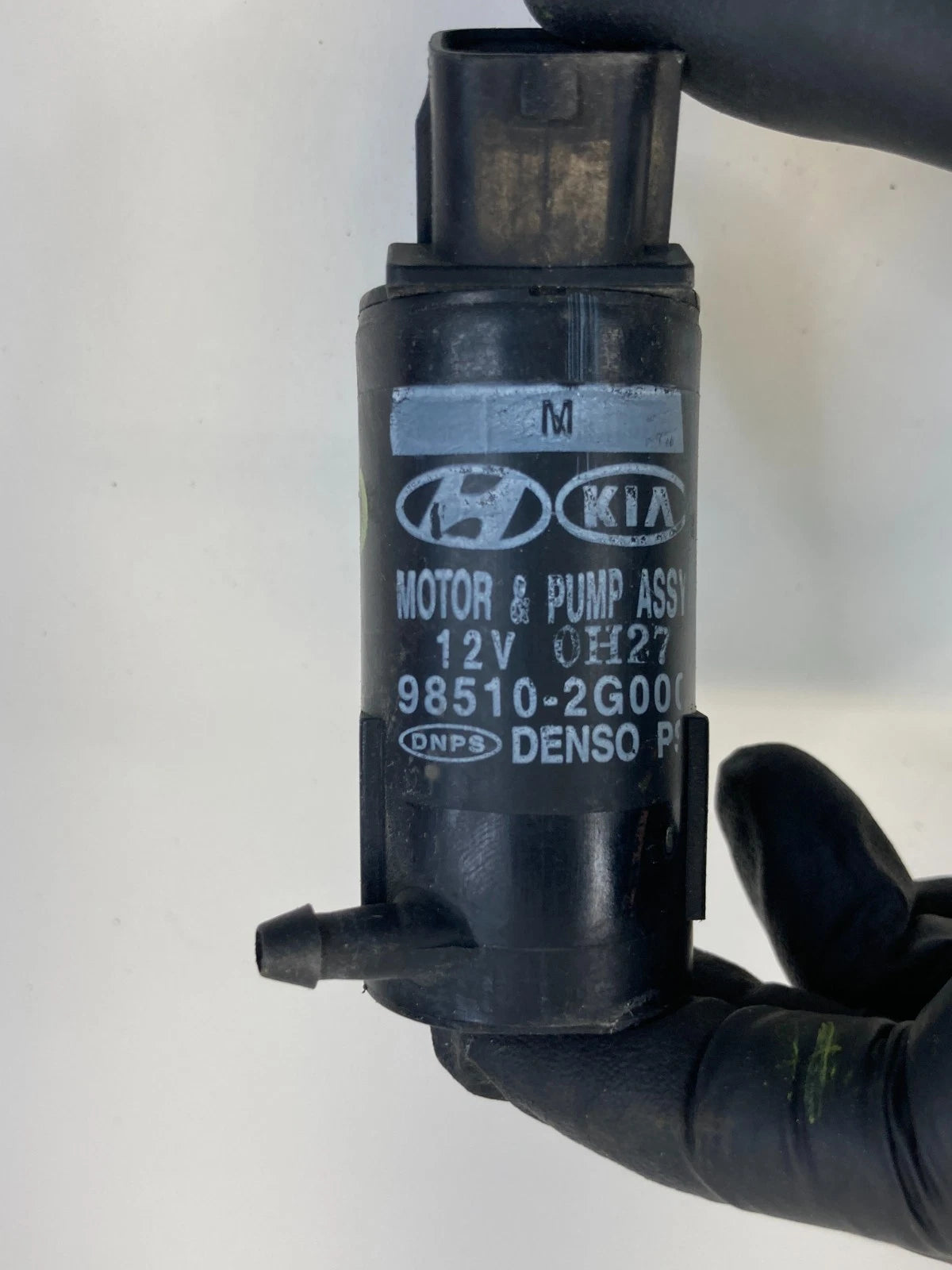 11-14 HYUNDAI SONATA GLS SE LIMITED WINDSHIELD WASHER FLUID PUMP 985102G000 OEM