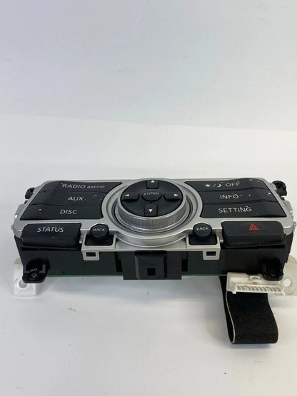 07 08 INFINITI G35 RADIO DISPLAY CONTROL PANEL W HAZARD OEM FACTORY 28395-JK60B