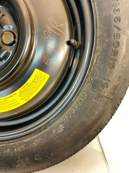 2010-2014 SUBARU LEGACY EMERGENCY SPARE TIRE WHEEL RIM COMPACT DONUT T135/80/R16