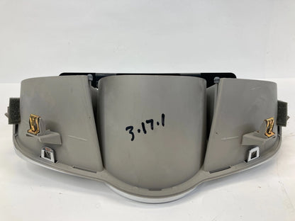 08-12 CHEVROLET MALIBU SPEEDOMETER INSTRUMENT CLUSTER BEZEL COVER TRIM AKN43900
