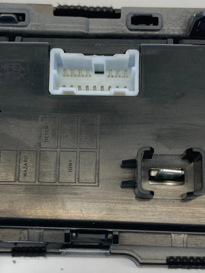 2015-2017 HYUNDAI SONATA CENTER DASH RADIO AUDIO CONTROL HAZARD PANEL BEZEL OEM