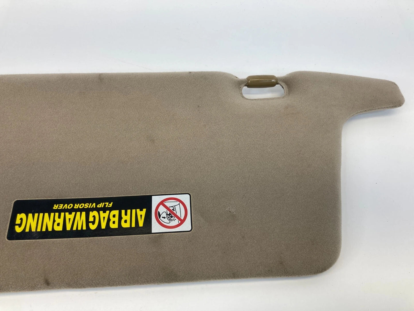 01-05 HONDA CIVIC SEDAN HYBRID RIGHT PASSENGER SIDE SUN VISOR SHADE BEIGE OEM