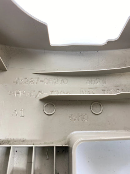 2007 2008 TOYOTA SOLARA STEERING COLUMN UPPER & LOWER SHROUD COVER 45287-06270