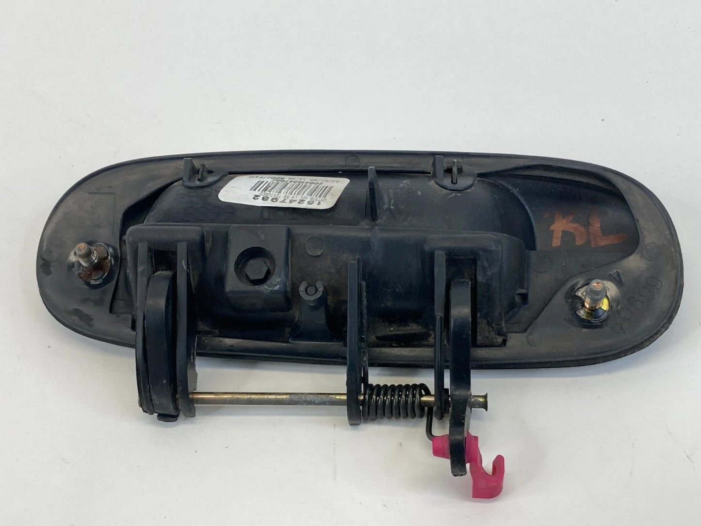2002-2009 CHEVROLET TRAILBLAZER REAR LEFT EXTERIOR DOOR HANDLE UNIT OEM 15247982