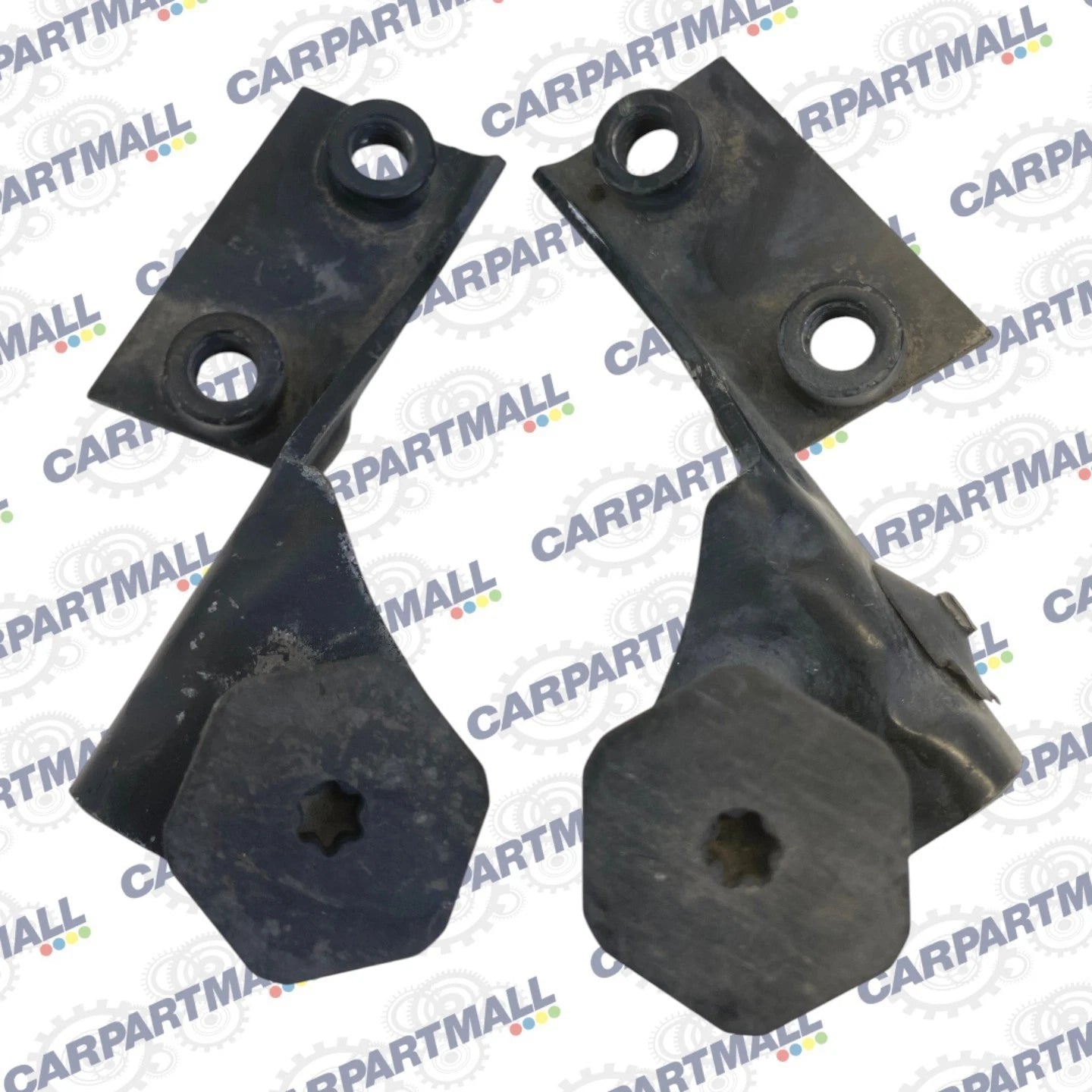 2008-2012 AUDI A5 QUATTRO FRONT BUMPER BRACKET SUPPORT PAIR SET LH & RH OEM