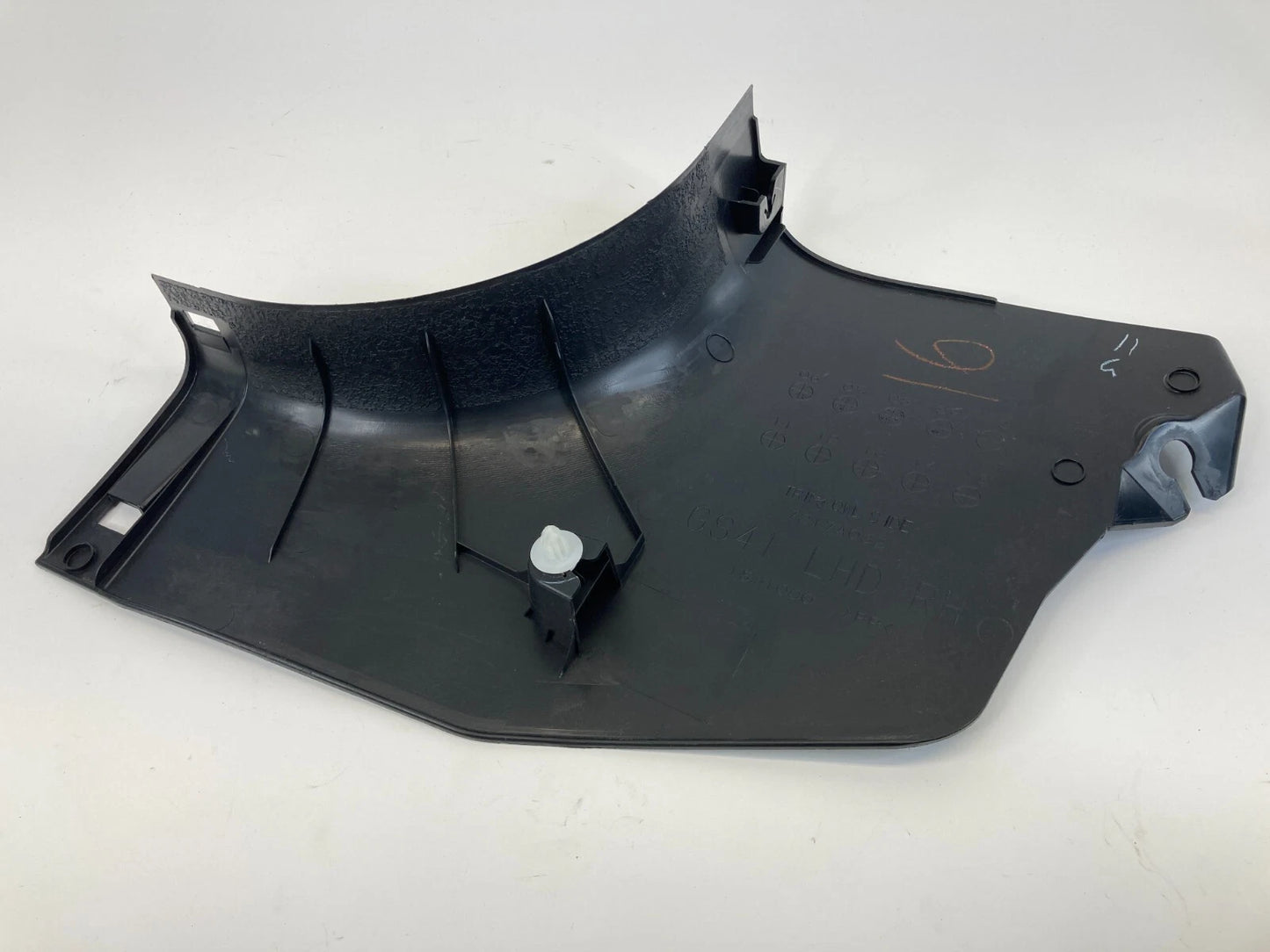 08-10 MITSUBISHI LANCER RIGHT PASSENGER SIDE COWL KICK PANEL TRIM COVER 7217A032
