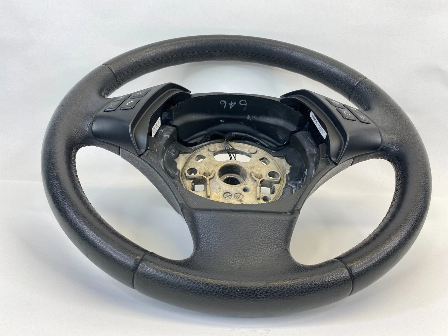 2007-2012 BMW 328I STEERING WHEEL W MULTI FUNTION CONTROL SWITCH 676454707 OEM