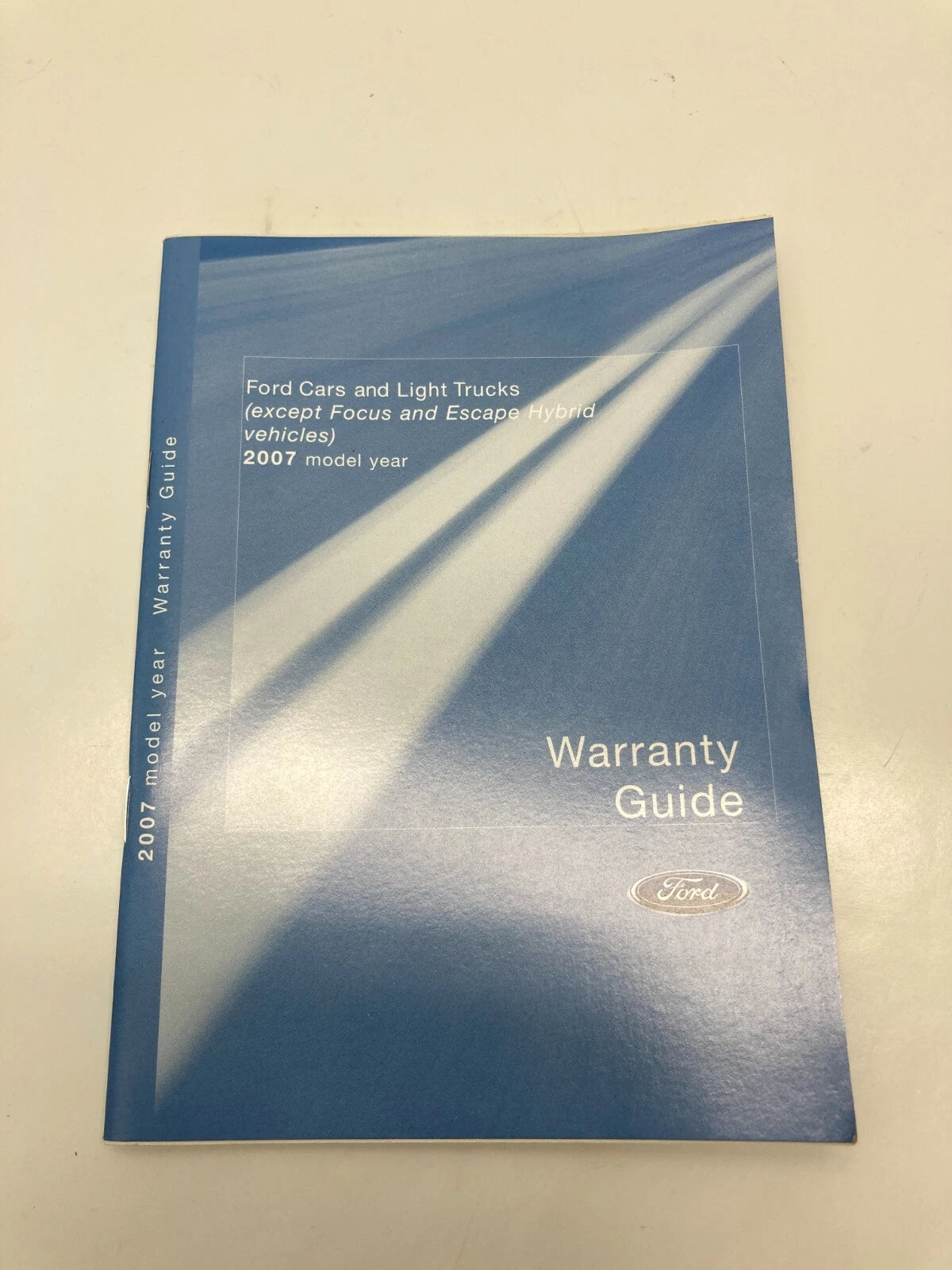 2007 07 FORD FUSION SEL SEDAN OWNER'S MANUAL GUIDE & WARRANTY GUIDE W/ CASE OEM