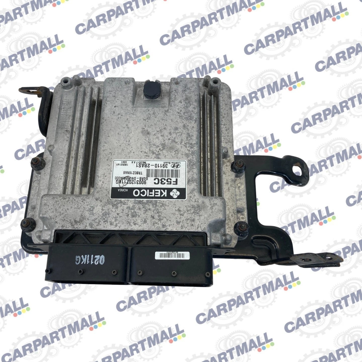 2012-2014 HYUNDAI ACCENT 1.6L ENGINE COMPUTER CONTROL MODULE ECM ECU 39110-2BAS1