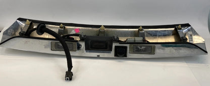 2010-2015 GMC TERRAIN TRUNK LID GARNISH LICENSE PLATE MOLDING W/ CAMERA 23333992