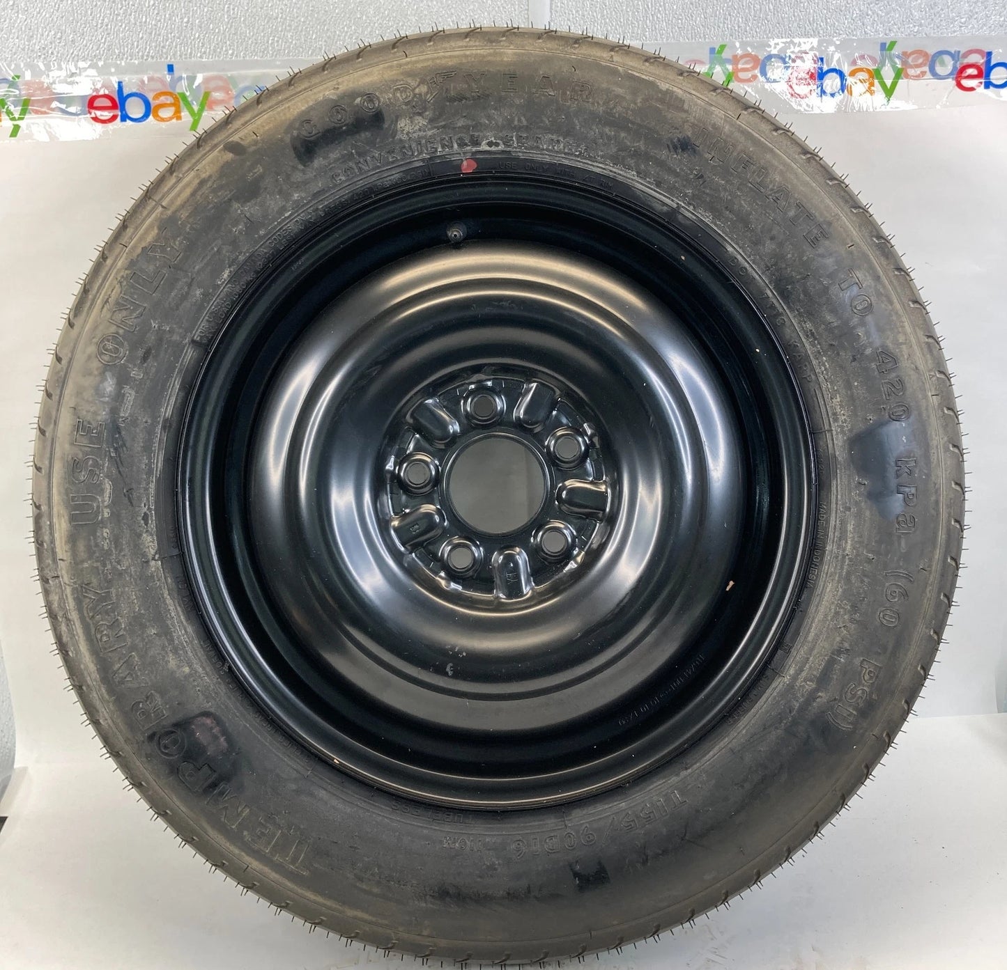 2011-2022 MITSUBISHI OUTLANDER EMERGENCY SPARE TIRE COMPACT DONUT T155/90D16