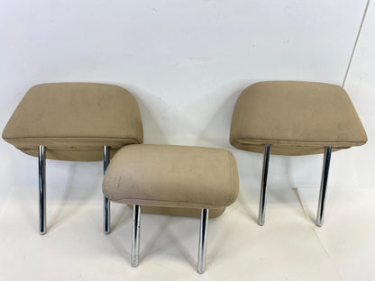 2011-2014 HYUNDAI SONATA REAR LEFT RIGHT & CENTER SEAT HEADREST HEAD REST SET 3