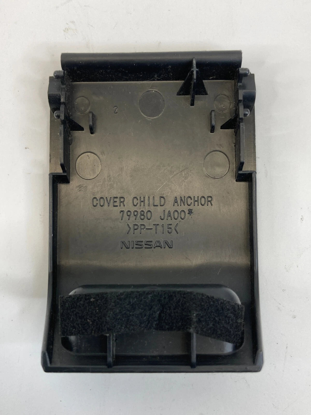 2007-2012 NISSAN ALTIMA REAR SEAT CHILD SAFETY ANCHOR HOOK CAP COVER 79980JA00