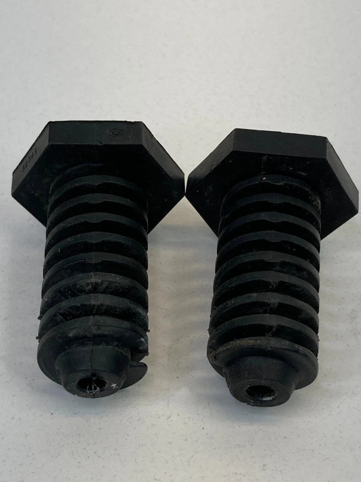 2012-2015 RAM CARGO VAN C/V FRONT HOOD BUMPER RUBBER ADJUSTMENT PAIR OEM