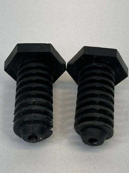 2012-2015 RAM CARGO VAN C/V FRONT HOOD BUMPER RUBBER ADJUSTMENT PAIR OEM