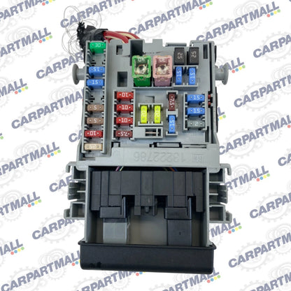 10-12 BUICK LACROSSE 3.6L INSTRUMENT PANEL DASH CABIN INTERIOR FUSE BOX 13222786