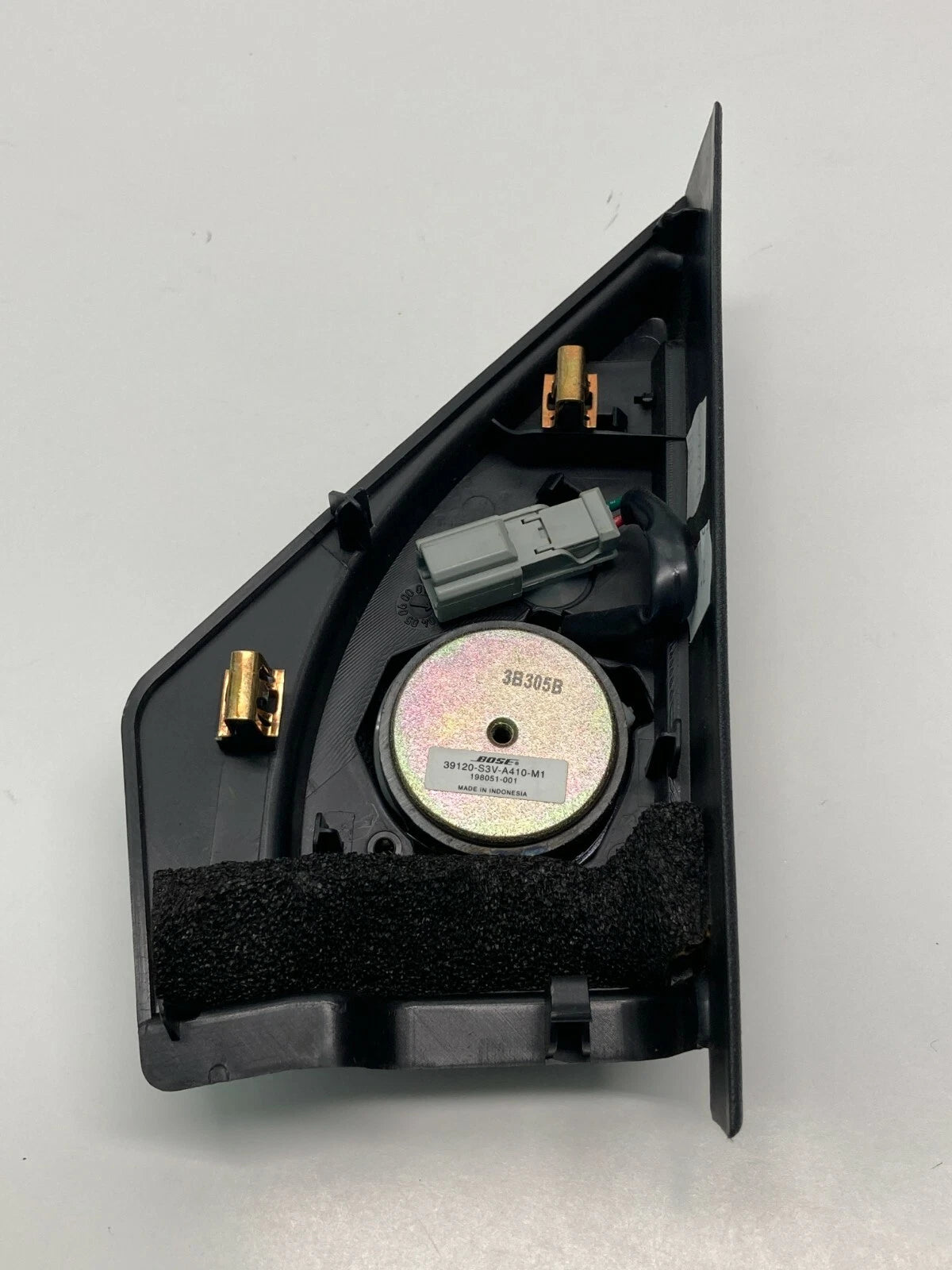 2001-2006 ACURA MDX FRONT LEFT DOOR TWEETER W/ COVER TRIM 39120S3VA410M1 OEM
