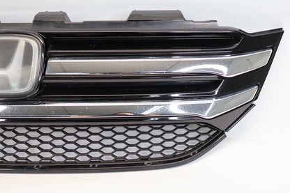 2016-2018 HONDA PILOT FRONT BUMPER UPPER GRILLE W/ EMBLEM LOGO 71121-TG7-A0 OEM
