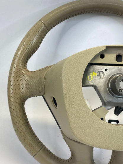 2009-2014 NISSAN MURANO STEERING WHEEL LEATHER TAN BEIGE AUDIO CRUISE SWITCH OEM