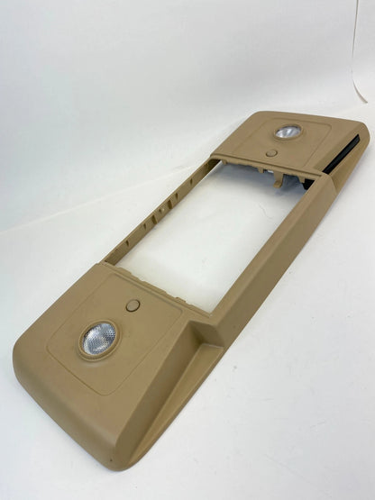 07-17 ESCALADE ENCLAVE UPPER REAR OVERHEAD ROOF CONSOLE DVD SCREEN BEZEL TRIM