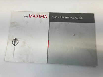 2006 NISSAN MAXIMA OWNERS MANUAL INFORMATION GUIDE BOOK SET W / CASE OEM