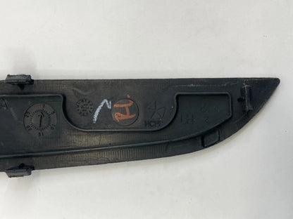 11-23 DODGE CHARGER REAR LEFT DOOR HANDLE INSERT INNER TRIM COVER 1SE59TRMAA OEM
