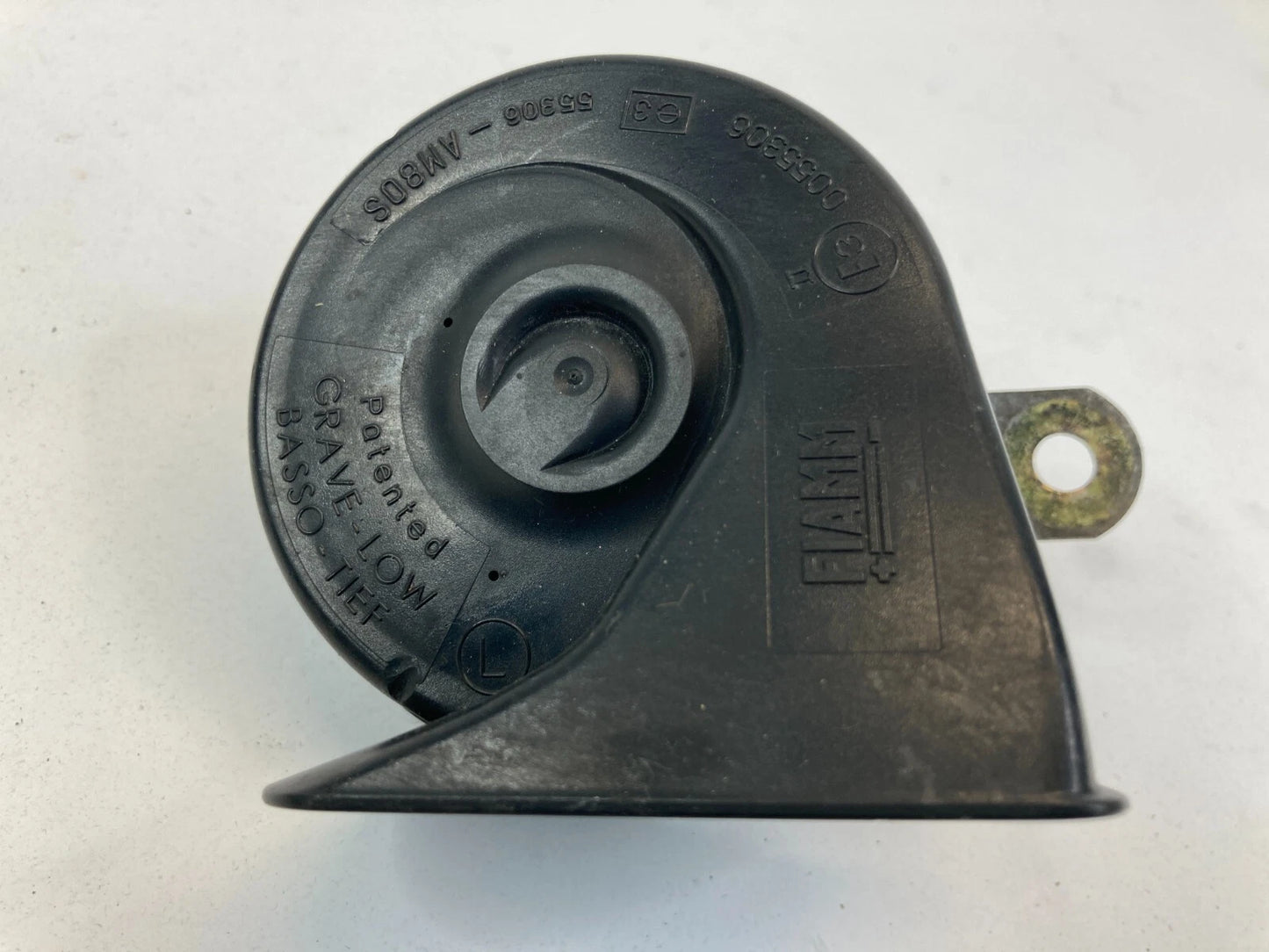 2002-2008 MINI COOPER LOW TONE HORN NOTE SIGNAL ALARM SIREN E3-0055306 OEM