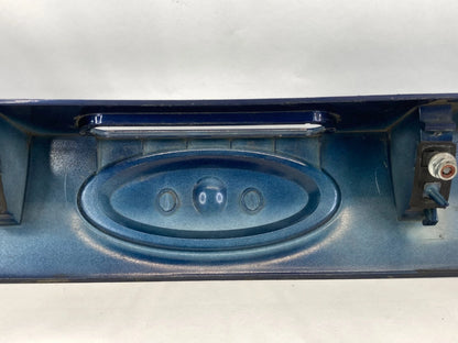 12-14 FORD FOCUS SEDAN REAR TRUNK DECK LID MOLDING FINISH PANEL W EMBLEM BLUE