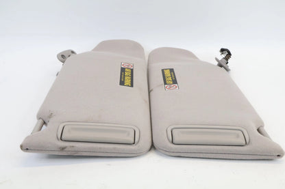 1998-2002 HONDA ACCORD DRIVER PASSENGER SUNVISOR SUN VISOR PAIR LIGHTED OEM