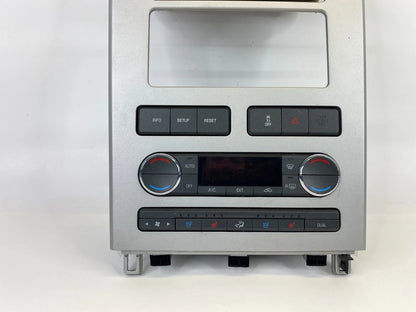 07-10 LINCOLN MKX DASH CLIMATE CONTROL HEAT SEAT RADIO BEZEL TRIM 8A13-18C612-BD