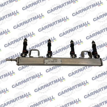 08-11 FORD FOCUS 13-20 FUSION AT FUEL INJECTION RAIL W/ INJECTORS 4M5G9D280D OEM