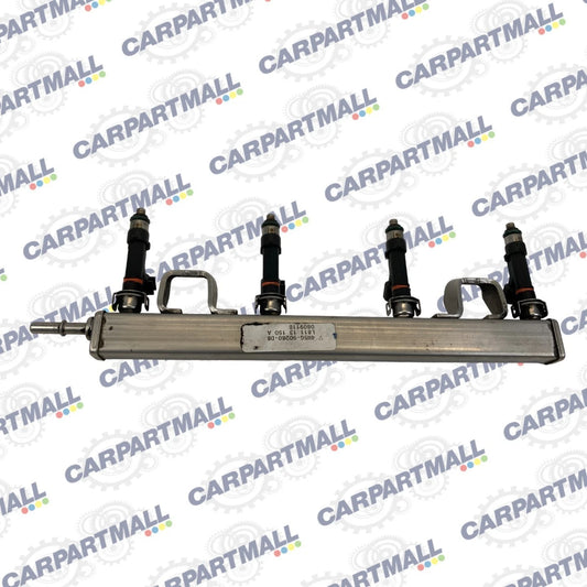 08-11 FORD FOCUS 13-20 FUSION AT FUEL INJECTION RAIL W/ INJECTORS 4M5G9D280D OEM