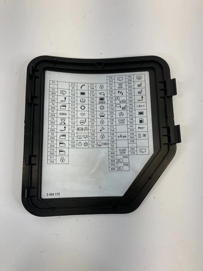 2007-2015 MINI COOPER INTERIOR DASH FUSE BOX ACCESS COVER TRIM PANEL 3454172 OEM