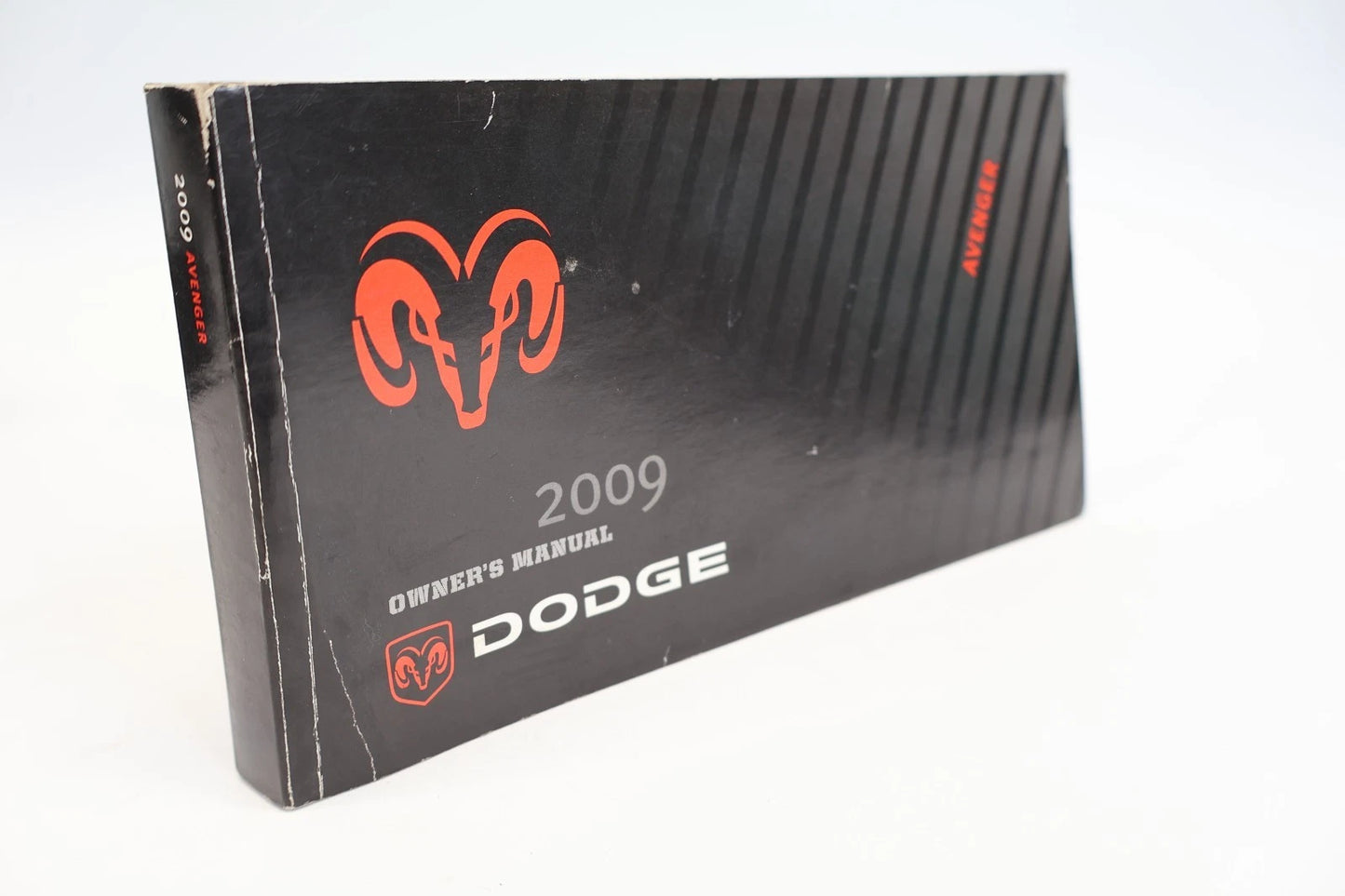 2009 DODGE AVENGER OWNERS MANUAL COVER CASE BLACK OEM