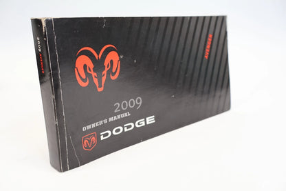 2009 DODGE AVENGER OWNERS MANUAL COVER CASE BLACK OEM