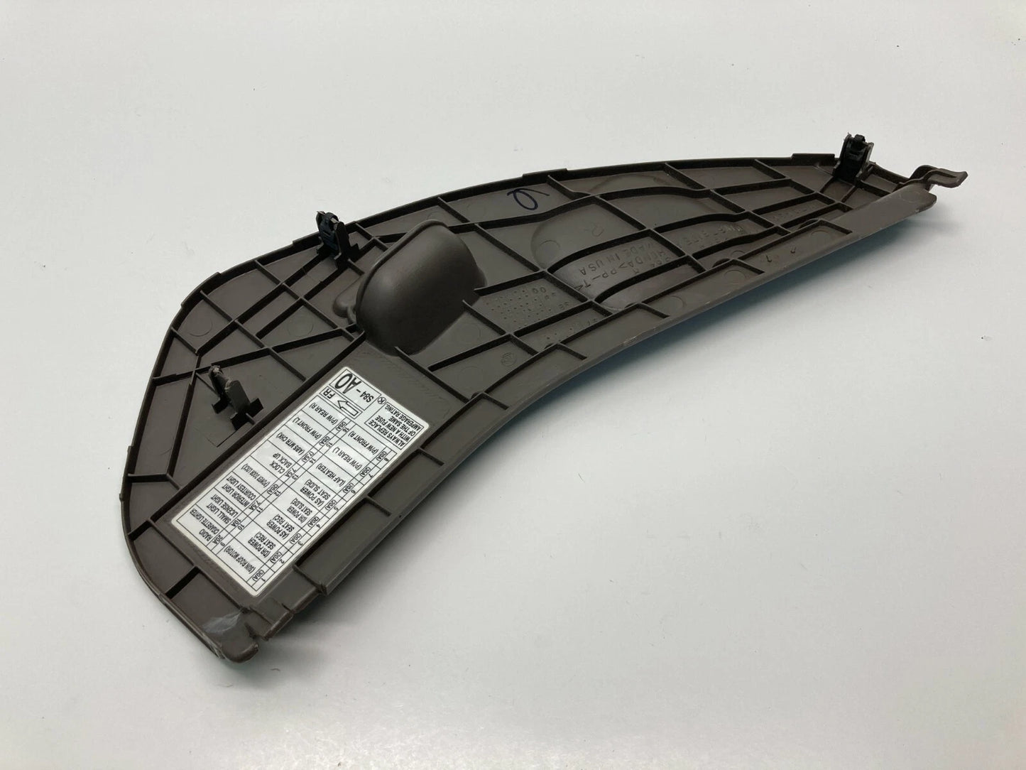 98 99 00 01 02 HONDA ACCORD FRONT RIGHT SIDE FUSE BOX LID ACCESS PANEL COVER OEM