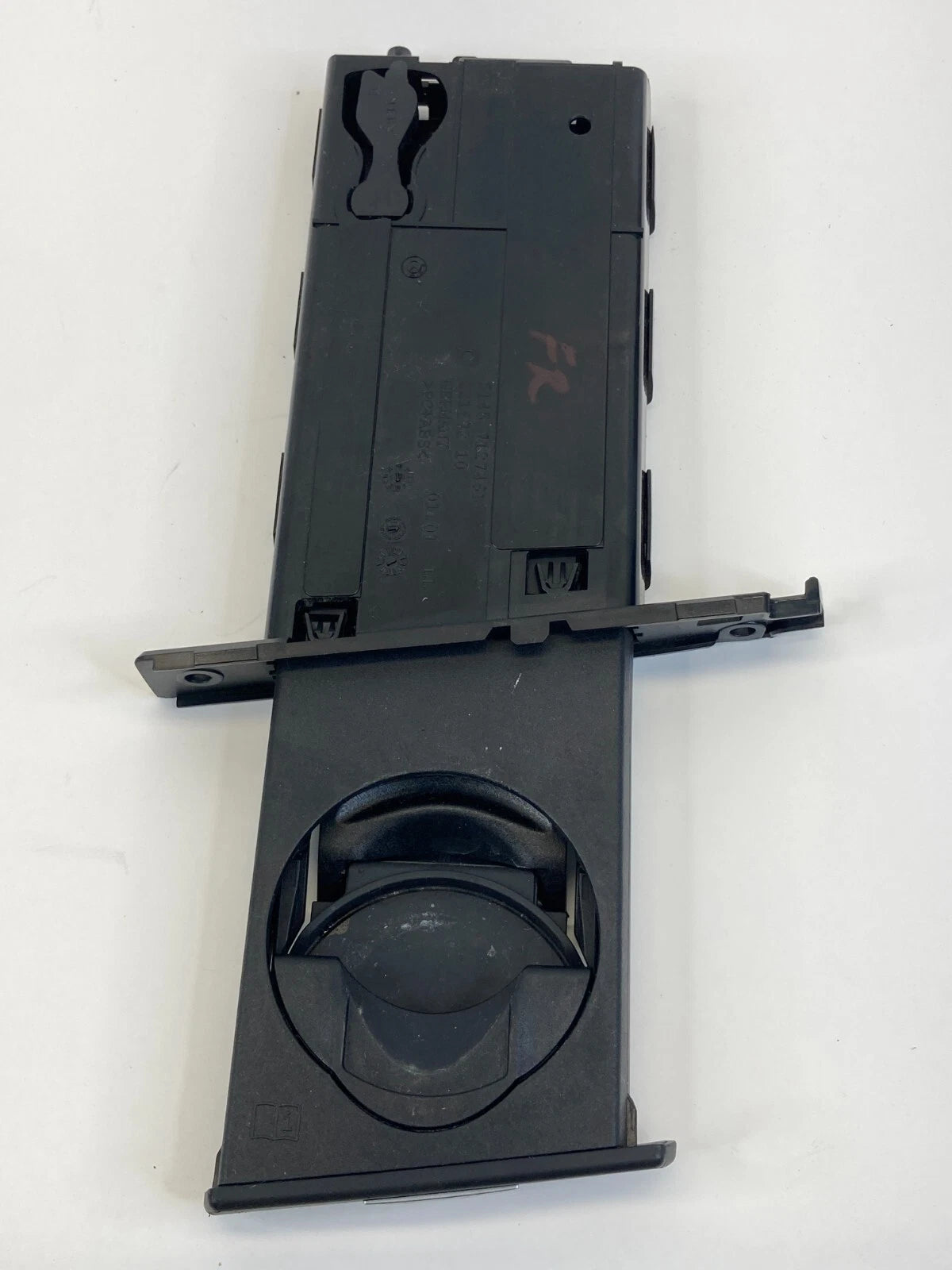 09-13 BMW 328I XDRIVE DASHBOARD RIGHT PASSENGER CUP HOLDER CUPHOLDER BLACK OEM