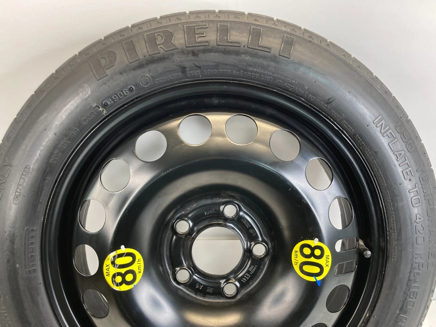 2003-2011 SAAB 9-3 COMPACT DONUT EMERGENCY SPARE TIRE RIM T125/85 R16 99M OEM