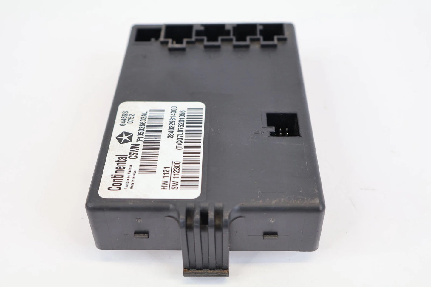 2011-2013 JEEP GRAND CHEROKEE FRONT HEADTED SEAT CONTROL MODULE UNIT 05026633AL