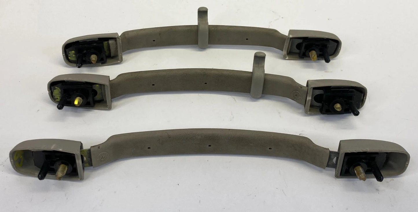 2002-2006 NISSAN ALTIMA INTERIOR ROOF GRAB HANDLE SET OF 3 GRAY OEM