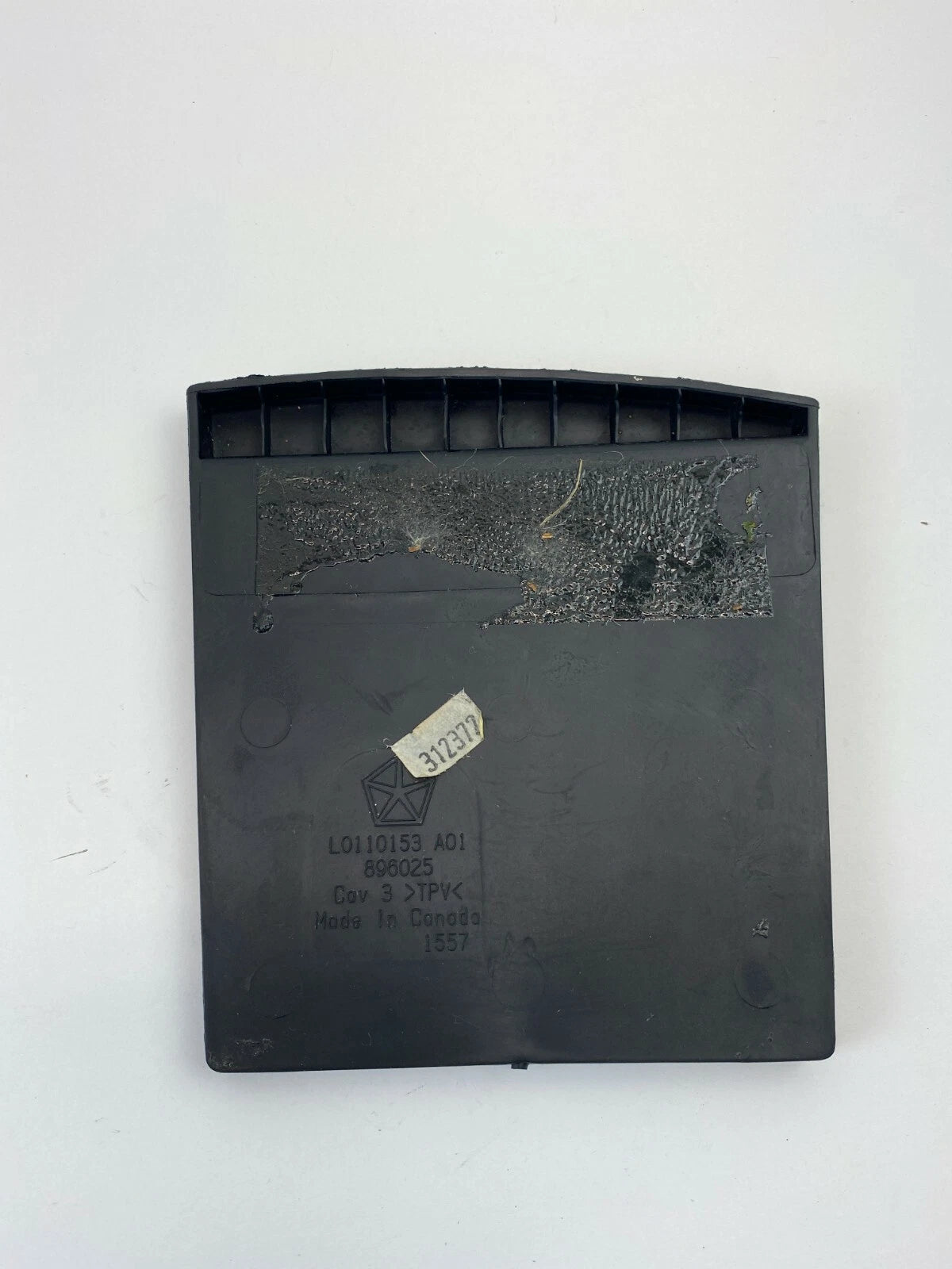 2008-2010 GRAND CARAVAN TOWN & COUNTRY CENTER CONSOLE RUBBER MAT LINER L0110153