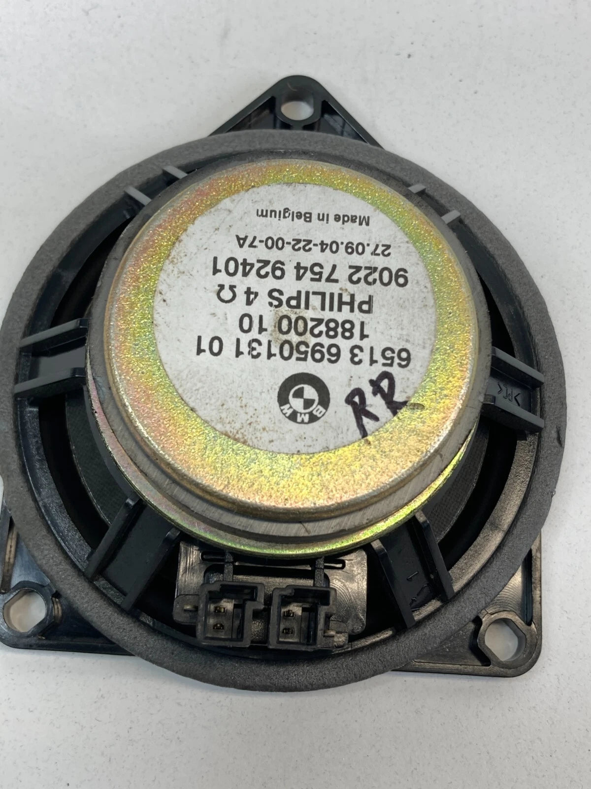 04 05 06 07 BMW X3 4-DR REAR RIGHT PANEL DOOR SOUND SPEAKER 6513695013101 OEM