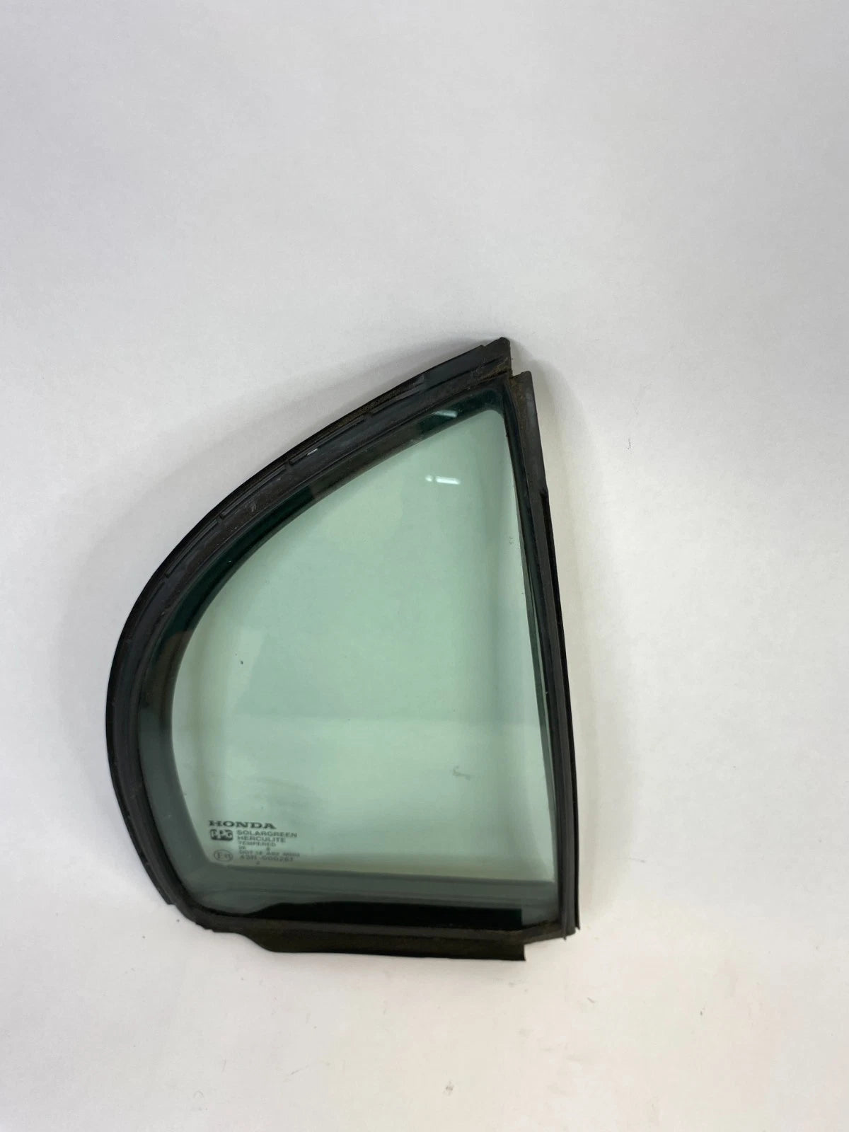 06-11 HONDA CIVIC SDN REAR RIGHT DOOR WINDOW VENT GLASS W WEATHERSTRIP 73441-SNE