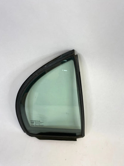 06-11 HONDA CIVIC SDN REAR RIGHT DOOR WINDOW VENT GLASS W WEATHERSTRIP 73441-SNE